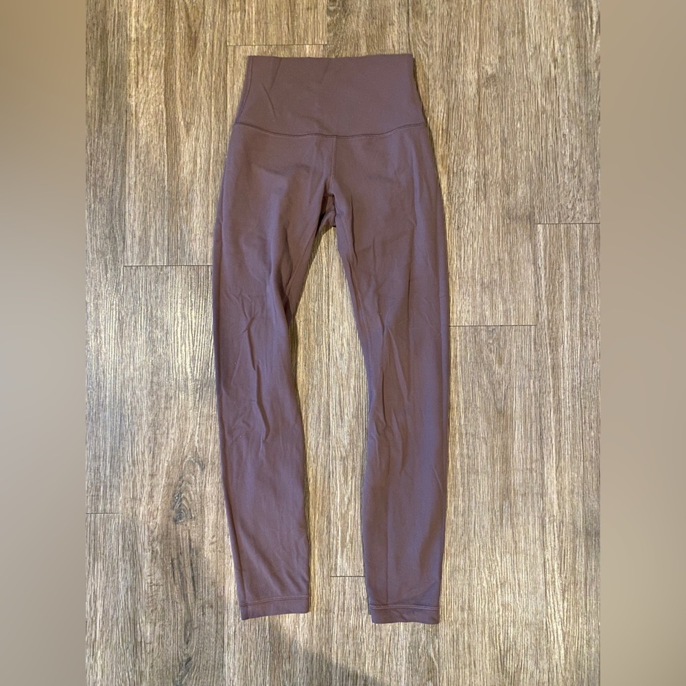 Purple lululemon align leggings